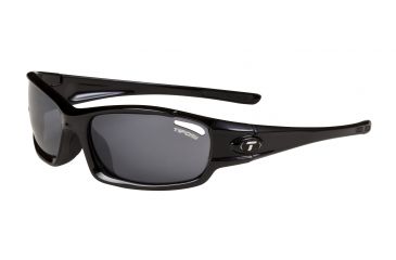 Image of Tifosi Torrent Single Vision Prescription Sunglasses - Gloss Black Frame 0110500251