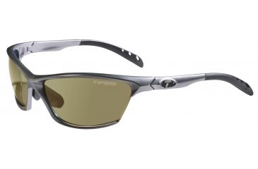 Image of Tifosi Ventoux Sunglasses - Gloss Gunmetal Frame, GT/EC/AC Red Lenses 0120200310