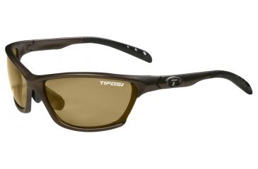 Image of Tifosi Ventoux Sunglasses - Magnesium Frame, Brown Polarized Lenses 0120500850