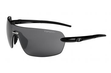 Image of Tifosi Vogel Sunglasses - Gloss Black Frame, Smoke Lenses 0170400270