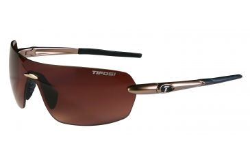 Image of Tifosi Vogel Sunglasses - Gold Frame, Brown Gradient Lenses 0170404479