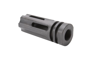 Image of Tiger Rock 3 Port Flash Hider, AR 9mm, 1/2in x36 Thread Pitch, Black, Small, MBRM9