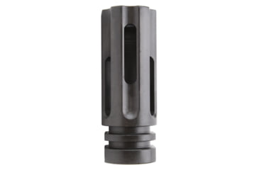 Image of Tiger Rock 3 Port Flash Hider, AR 9mm, 1/2in x36 Thread Pitch, Black, Small, MBRM9