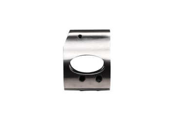 Image of Tiger Rock .750 Low Profile Steel Gas Block w/ Clamp Stainless - NO Package, Silver, Small, GB06-S