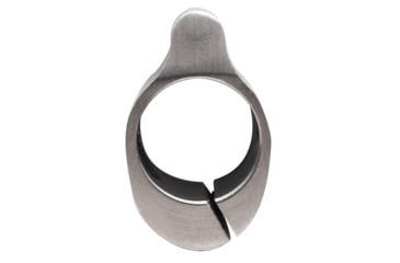 Image of Tiger Rock .750 Low Profile Steel Gas Block w/ Clamp Stainless - NO Package, Silver, Small, GB06-S