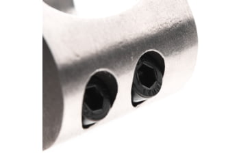Image of Tiger Rock .750 Low Profile Steel Gas Block w/ Clamp Stainless - NO Package, Silver, Small, GB06-S