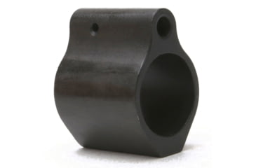 Image of Tiger Rock .750 Low Profile Steel Gas Block with Roll Pins &amp; Wrench -Black, Black, GB01-B