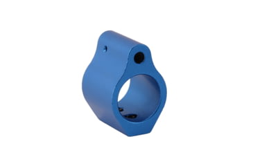Image of Tiger Rock .750 w/ Roll Pins And Wrench Low Profile Gas Block, Blue, Small, GB01-ABL