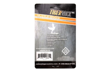 Image of Tiger Rock A2 Muzzle Brake, 1/2x28, 5 Ports, Packaged, Silver, Small, MBR05-S#