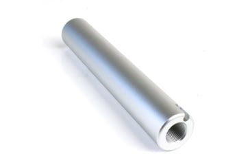 Image of Tiger Rock AR-10 .308 6 Aluminum Blank Muzzle Brake for 5/8x24 Pitch -Silver, Silver, MBR308S