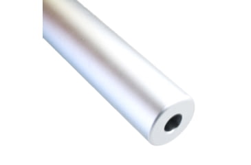Image of Tiger Rock AR-10 .308 6 Aluminum Blank Muzzle Brake for 5/8x24 Pitch -Silver, Silver, MBR308S