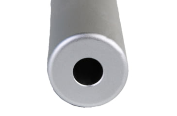 Image of Tiger Rock AR-10 .308 6 Aluminum Blank Muzzle Brake for 5/8x24 Pitch -Silver, Silver, MBR308S