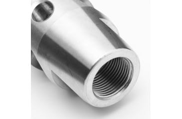 Image of Tiger Rock AR-10 .308 Compact Stainless Muzzle Brake, .308, 5/8x24in Pitch, Stainless, MBR38SL