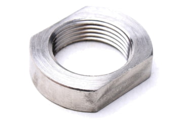 Image of Tiger Rock AR-10 .308 Steel 5/8x24 Threaded Stainless Muzzle Brake Jam Nut, Stainless, JN3-S