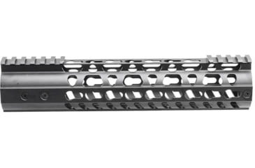 Image of Tiger Rock AR-10/LR-308 10" Super Slim Light Keymod Free Float Handguard w/Steel Barrel Nut, Black, FSK308-10