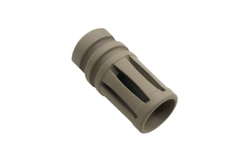 Image of Tiger Rock AR-10 /LR-308 Birdcage Muzzle Brake for 5/8x24 Pitch, 5 Ports, Cerakote, FDE, Small, MBR05-308-FDE