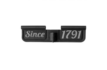 Image of Tiger Rock AR-10/LR-308 Ejection Port Dust Cover Complete Assembly with 2A Engraving, 1791, Black, Small, EDC308-1791