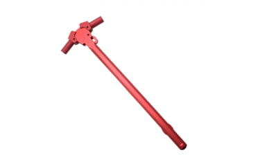 Image of Tiger Rock AR-10/LR-308 Red Tactical Charging Handle, Ambidextrous, Red, Small, CH308-AMBI-R