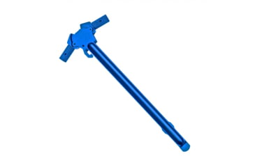 Image of Tiger Rock AR-10/LR-308 Tactical Charging Handle, Ambidextrous, Blue, Small, CH308-AMBI-BL