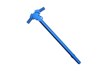 Image of Tiger Rock AR-10/LR-308 Tactical Charging Handle, Ambidextrous, Blue, Small, CH308-AMBI-BL