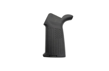 Image of Tiger Rock AR-10/LR-308 w/ Flag Grip Lower Parts Kit, Black, Small, LPK308-17-FLAG