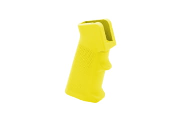 Image of Tiger Rock AR-15/10 A2 Style Pistol Grip w/Screw &amp; Lock Washer, Cerakote, Lemon, Small, A2GRIPS-LEM