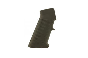 Image of Tiger Rock AR-15/10 A2 Style Pistol Grip w/Screw &amp; Lock Washer, Cerakote, OD Green, Small, A2GRIPS-ODG