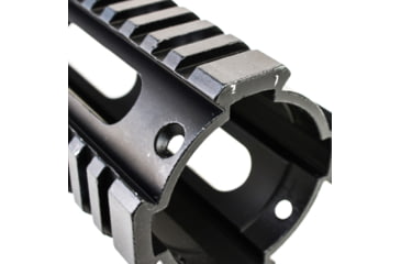 Image of Tiger Rock AR-15 10&quot; Mid Length Free Float Handguard w/Barrel Nut, Black, FAR10