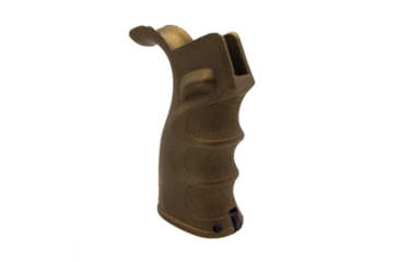Image of Tiger Rock AR-15/10 Pistol Grip Trap Door in Bottom, Cerakote, Burnt Bronze, Small, HG003-BBR