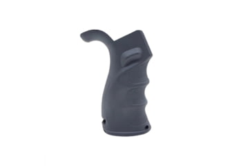 Image of Tiger Rock AR-15/10 Pistol Grip Trap Door in Bottom, Cerakote, Grey, Small, HG003-SGY