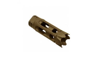 Image of Tiger Rock AR-15/.223/5.56 Custom Ported Muzzle Brake, Cerakote, Burnt Bronze, Small, MZ-AR4-BBR