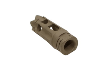 Image of Tiger Rock AR-15/.223/5.56 Custom Ported Muzzle Brake, Cerakote, FDE, Small, MZ-AR4-FDE