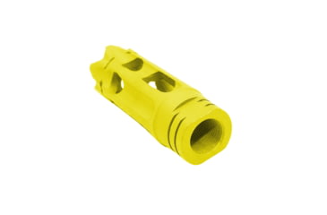 Image of Tiger Rock AR-15/.223/5.56 Custom Ported Muzzle Brake, Cerakote, Lemon, Small, MZ-AR4-LEM