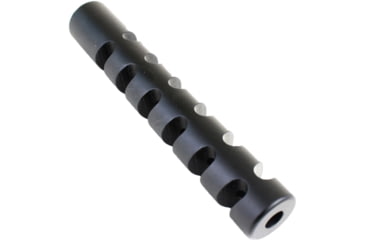 Image of Tiger Rock AR-15 223 6 Muzzle Brake for 1/2x28 Pitch -Black, Black, MBR223