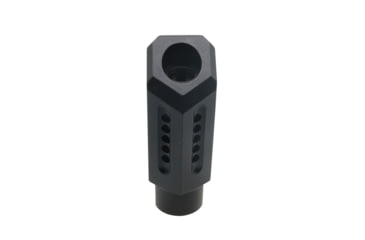 Image of Tiger Rock AR-15 .223Rem / 5.56 Nato Pentagram Ported Steel 1/2x28 Muzzle Brake, Nitride, Black, Small, MBR15PG