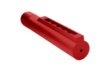 Image of Tiger Rock AR-15 6-Position Mil-Spec Stock Buffer Tube, Cerakote, Red, Medium, T-M-RED