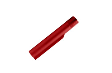 Image of Tiger Rock AR-15 6-Position Mil-Spec Stock Buffer Tube, Cerakote, Red, Medium, T-M-RED