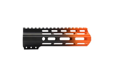 Image of Tiger Rock AR-15 Angle Cut Clamp On M-Lok 7in Handguard, Black Base, Cerakote, Gradient, Organge, Medium, FMLUS-7D-ORG-GRADIENT