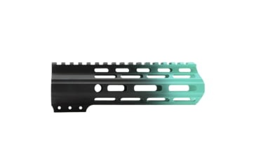Image of Tiger Rock AR-15 Angle Cut Clamp On M-Lok 7in Handguard, Black Base, Cerakote, Gradient, Robins Egg, Medium, FMLUS-7D-RGB-GRADIENT