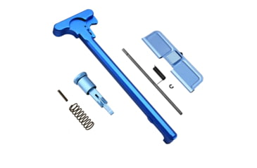 Image of Tiger Rock AR-15 Charging Handle Forward Assist and Ejection Cover Door, Blue, Small, ACD-BL