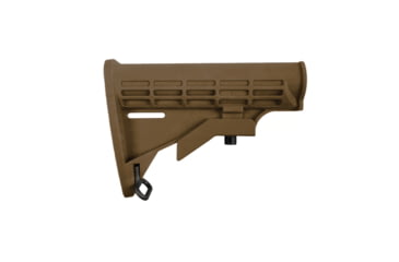 Image of Tiger Rock AR-15 Collapsible Standard Version Stock Body, Mil Spec, Cerakote, Burnt Bronze, Medium, ST003M-BBR