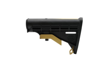 Image of Tiger Rock AR-15 Collapsible Standard Version Stock Body, Mil Spec, Cerakote Gradient, Gold, Medium, ST003M-USA-GLD-GRADIENT