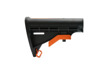 Image of Tiger Rock AR-15 Collapsible Standard Version Stock Body, Mil Spec, Cerakote Gradient, Organge, Medium, ST003M-USA-ORG-GRADIENT
