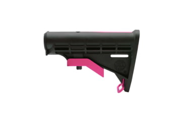 Image of Tiger Rock AR-15 Collapsible Standard Version Stock Body, Mil Spec, Cerakote Gradient, Pink, Medium, ST003M-USA-PNK-GRADIENT