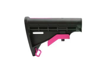 Image of Tiger Rock AR-15 Collapsible Standard Version Stock Body, Mil Spec, Cerakote Gradient, Pink, Medium, ST003M-USA-PNK-GRADIENT