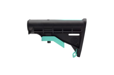 Image of Tiger Rock AR-15 Collapsible Standard Version Stock Body, Mil Spec, Cerakote Gradient, Robins Egg, Medium, ST003M-USA-RGB-GRADIENT
