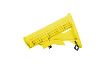 Image of Tiger Rock AR-15 Collapsible Standard Version Stock Body, Mil Spec, Cerakote, Lemon, Medium, ST003M-LEM