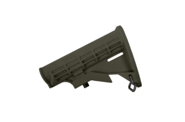 Image of Tiger Rock AR-15 Collapsible Standard Version Stock Body, Mil Spec, Cerakote, OD Green, Medium, ST003M-ODG