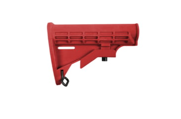 Image of Tiger Rock AR-15 Collapsible Standard Version Stock Body, Mil Spec, Cerakote, Red, Medium, ST003M-RED