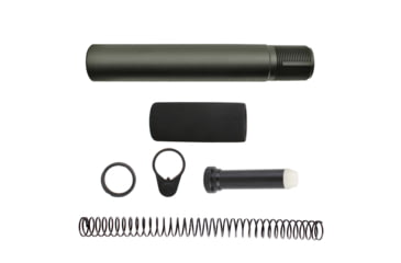 Image of Tiger Rock AR-15 Complete Pistol Buffer Tube Kit, Cerakote, OD Green, Medium, ST007P-ODG